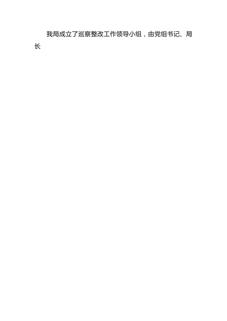 落实巡局党组的反馈意见的整改情况报告.docx_第2页