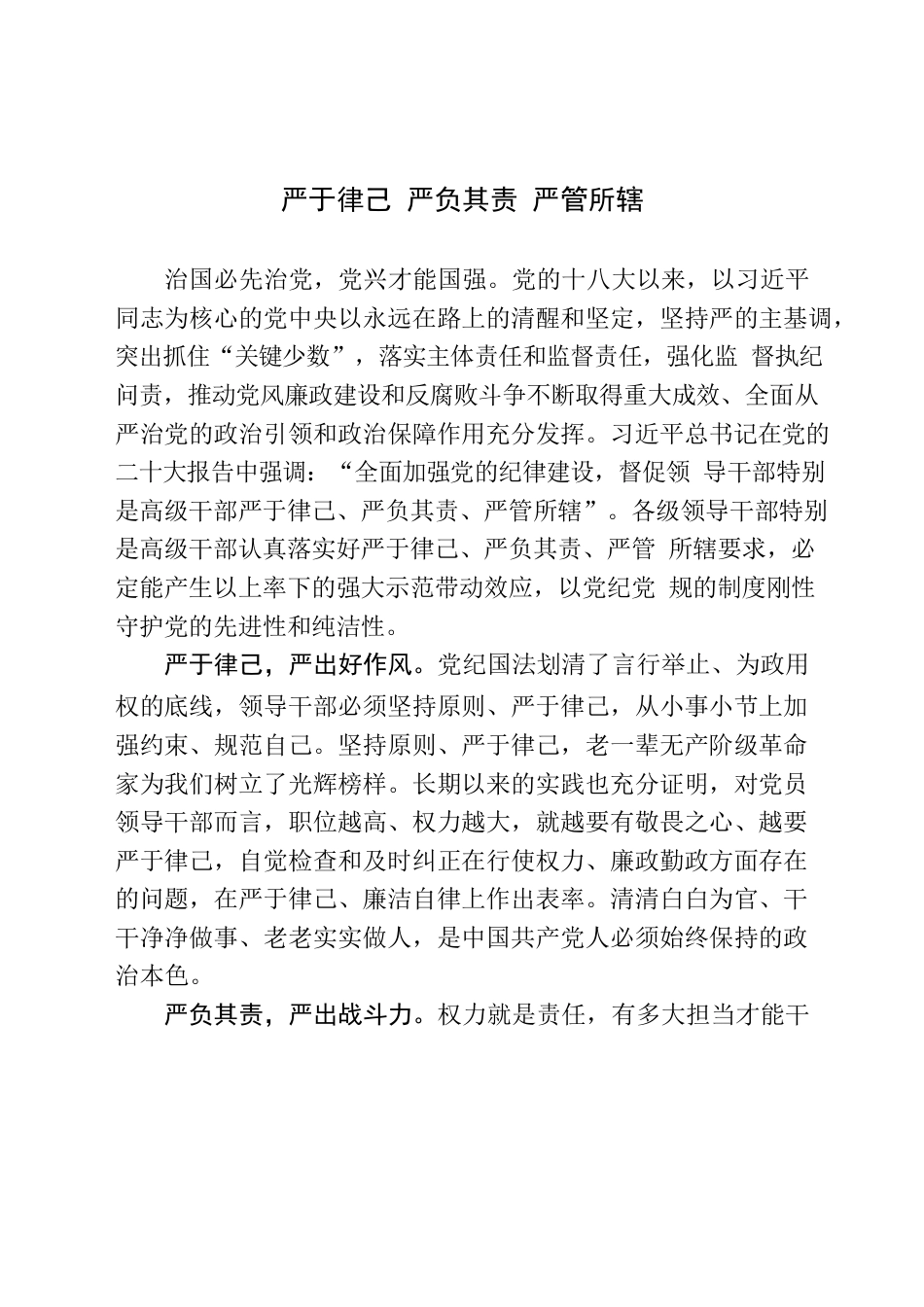 副本严于律己 严负其责 严管所辖.docx_第1页