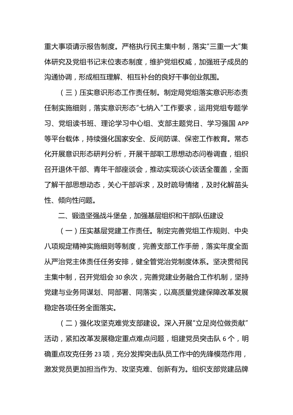 上半年推进全面从严治党工作（党建）情况总结报告.docx_第3页