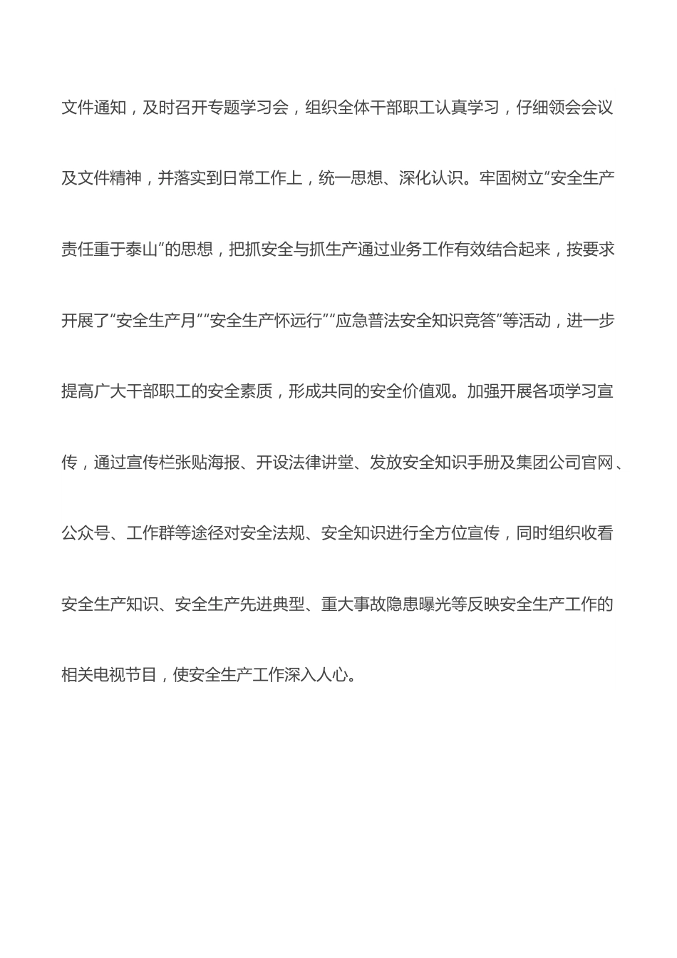 集团公司安全生产工作汇报材料.docx_第2页