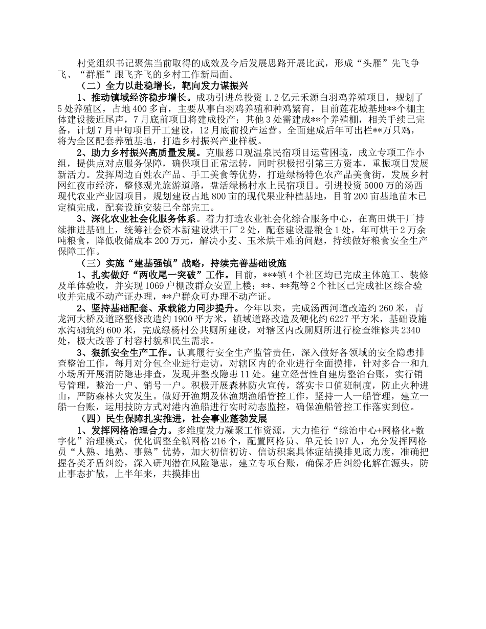 镇人民政府2023年上半年工作总结及下半年计划.docx_第2页