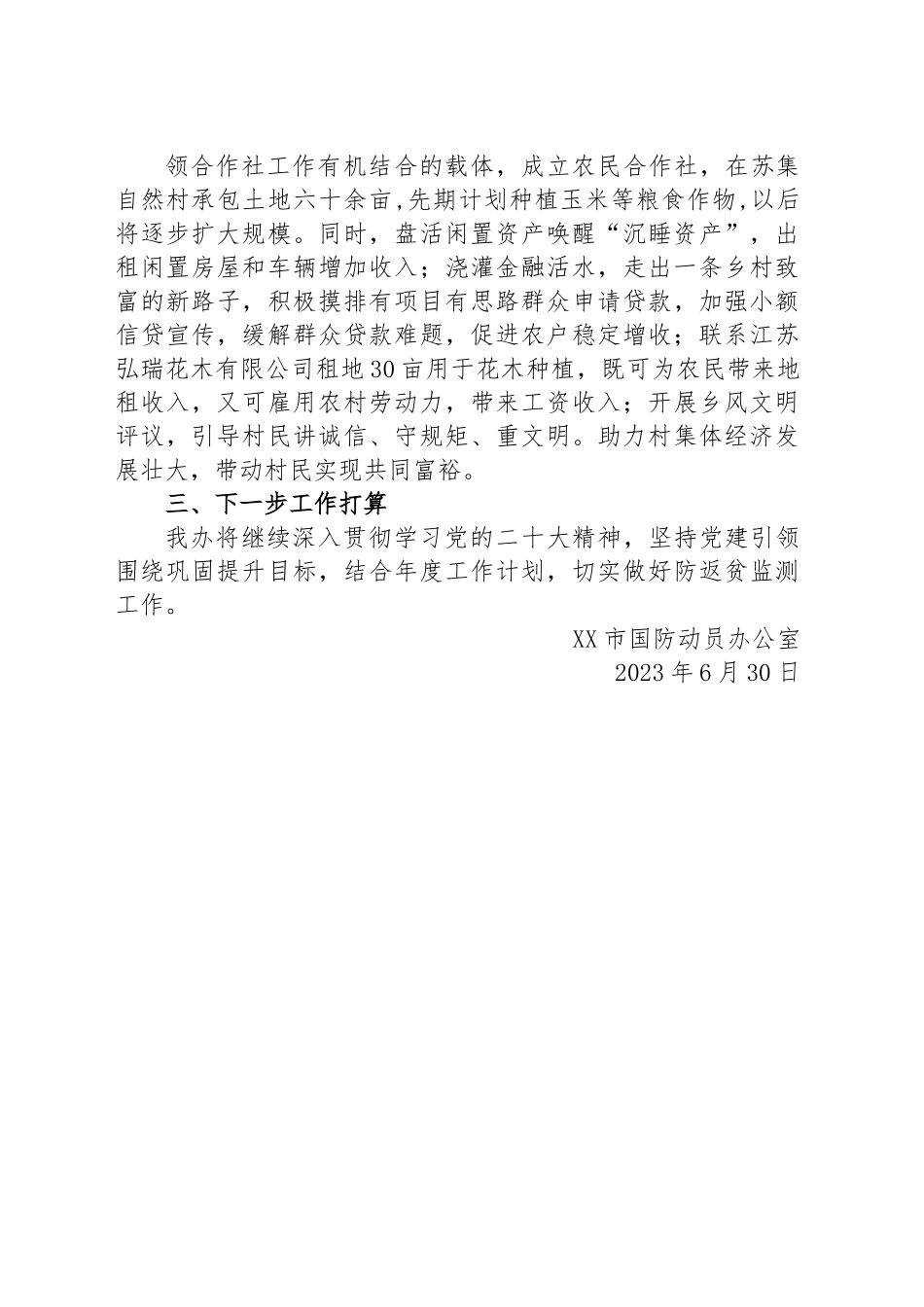 市国动办2023年上半年定点帮扶工作总结.docx_第3页