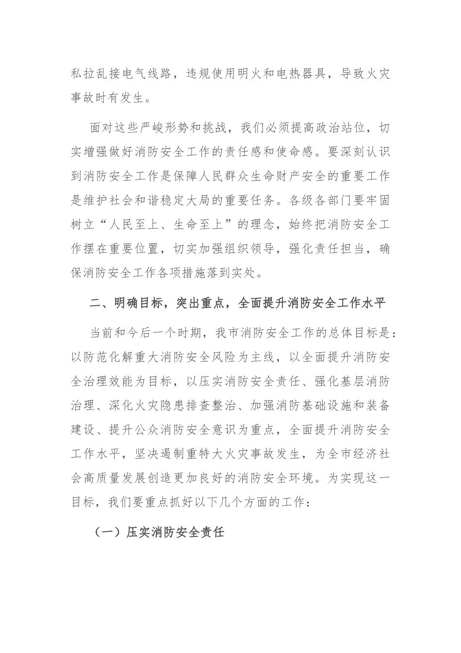 局长在2024年全市消防安全专项提升工作推进会上的讲话.docx_第3页