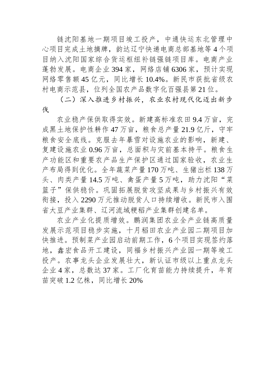 新民市2023年政府工作报告.docx_第3页