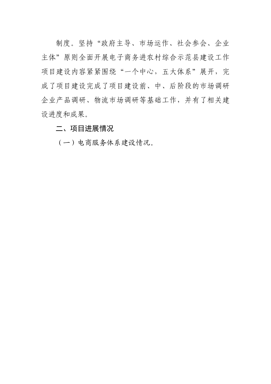 县电子商务进农村综合示范县项目工作汇报材料.docx_第3页