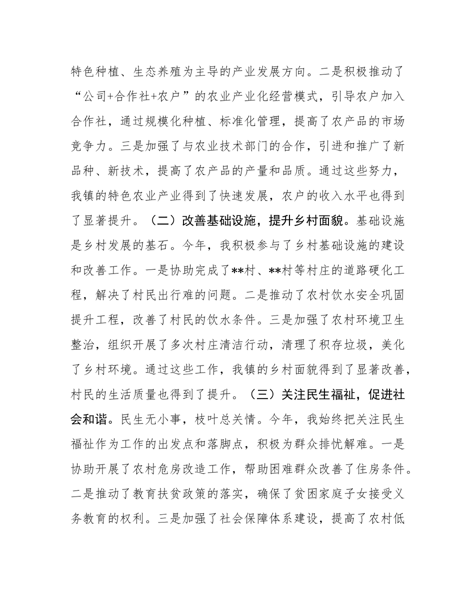 2024年度乡镇个人工作述职报告.docx_第2页
