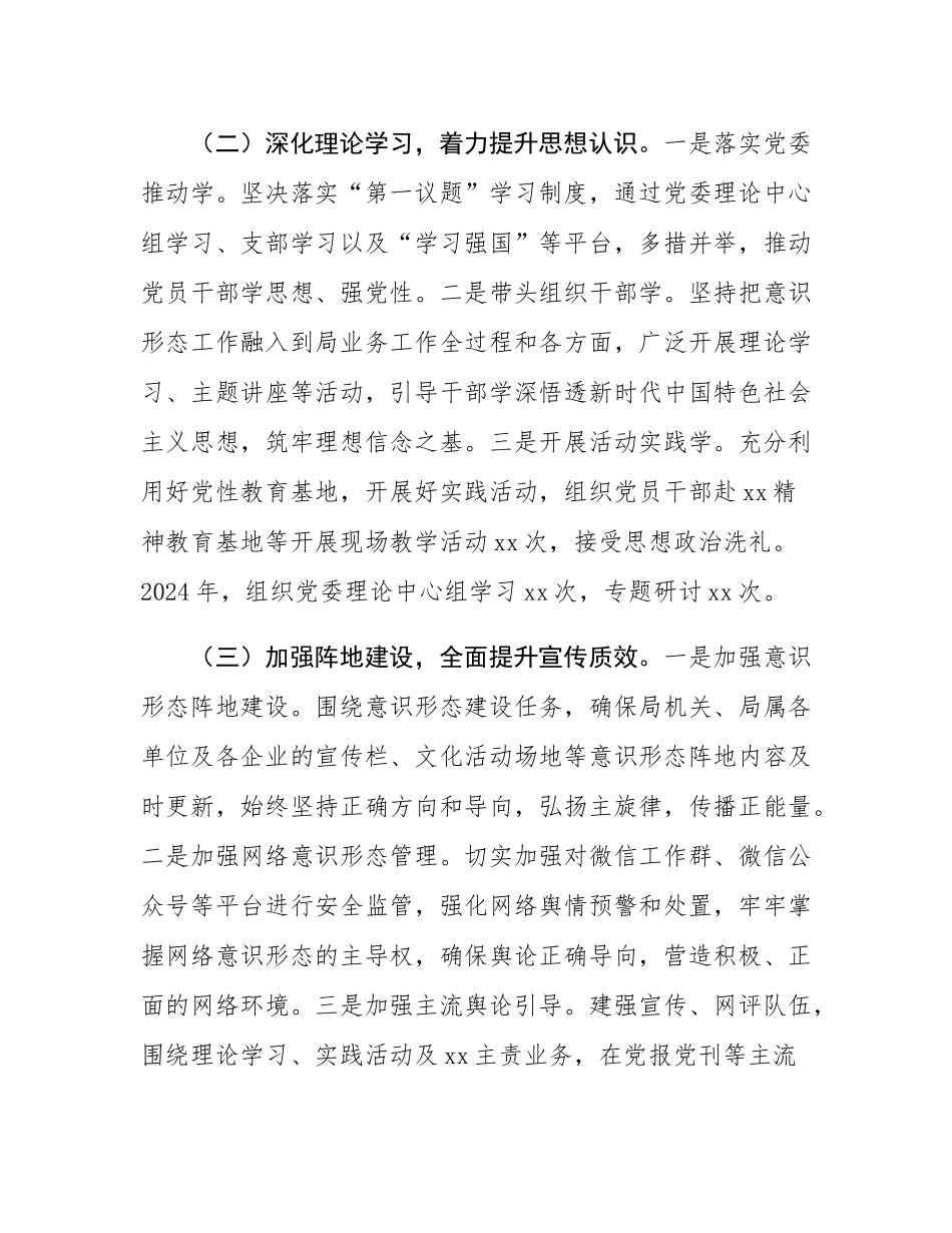 履行意识形态工作责任述职报告.docx_第2页