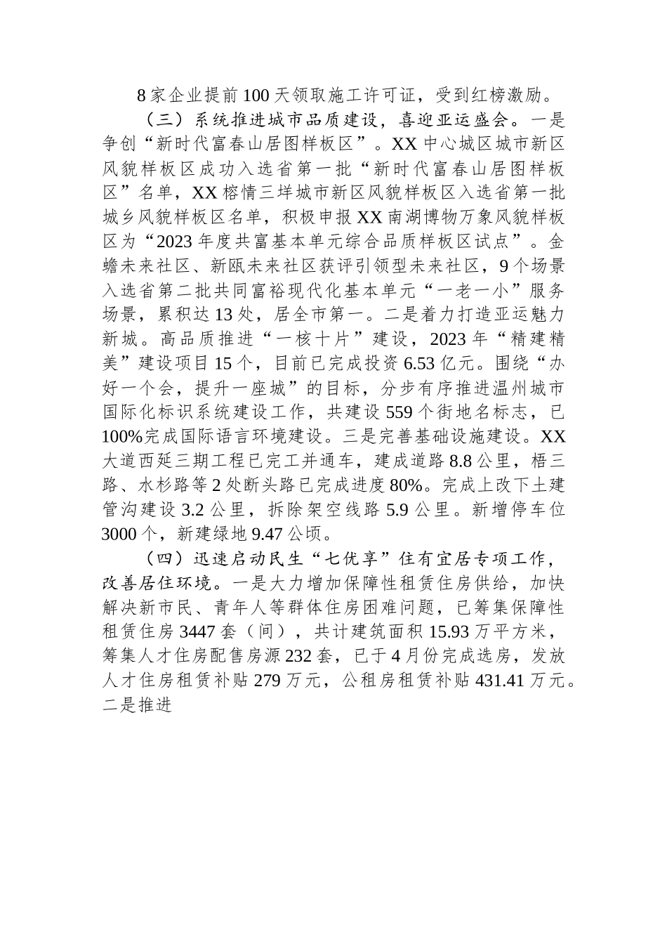 区住建局2023年上半年工作总结及下半年工作思路.docx_第2页