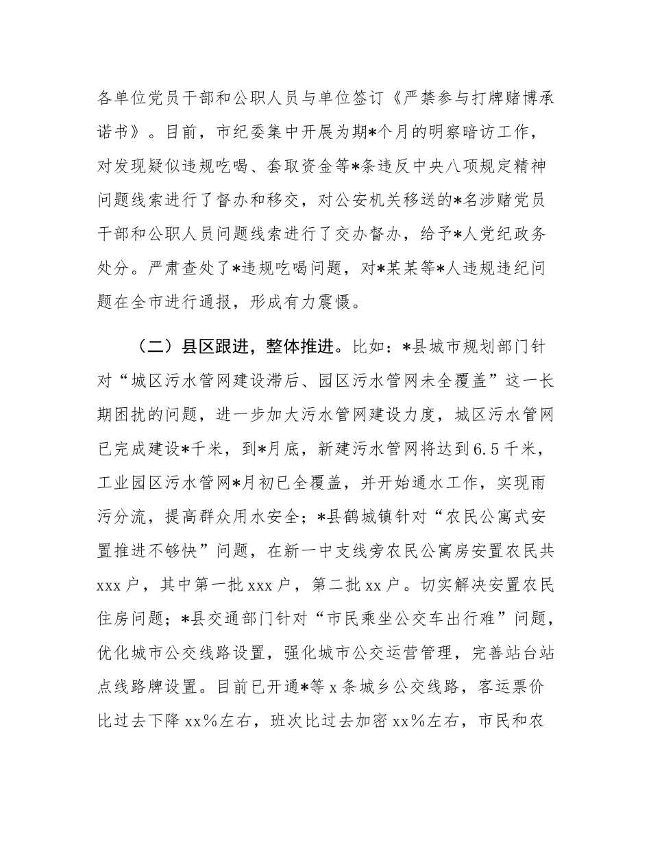 市2024年民生服务专项整治行动实施情况报告.docx_第3页