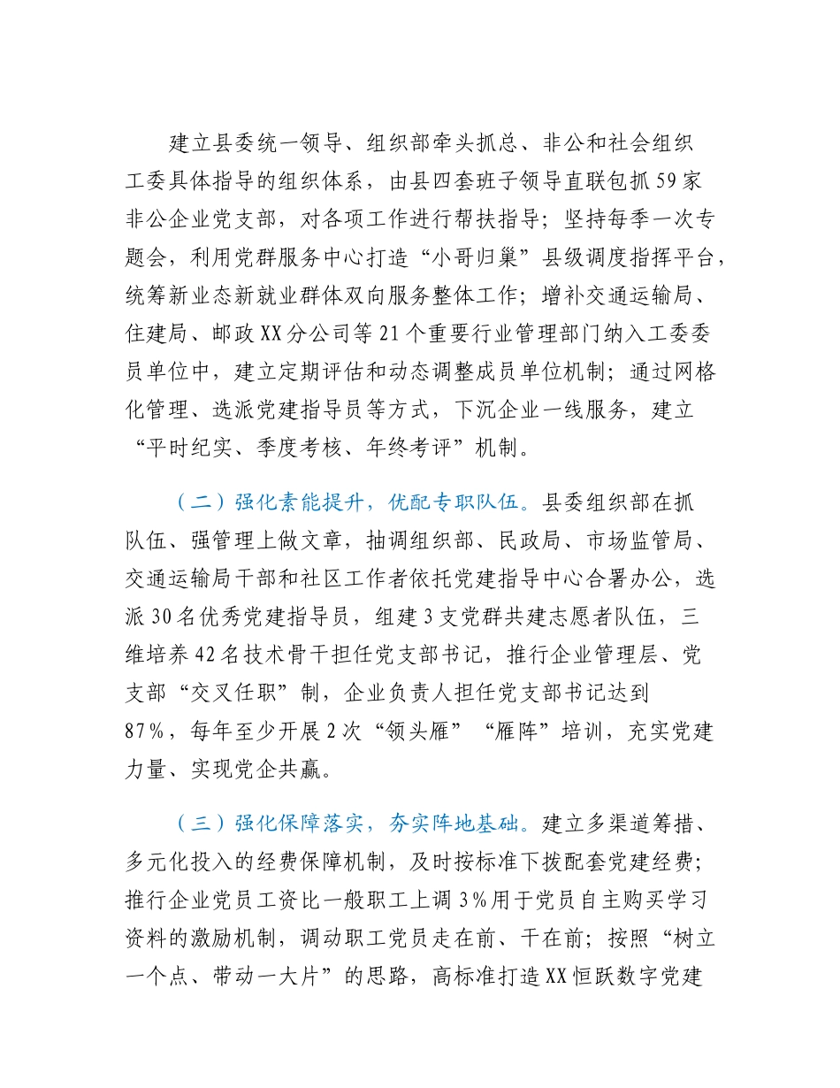 20230315：某县创新驱动推进非公党建工作汇报.docx_第2页