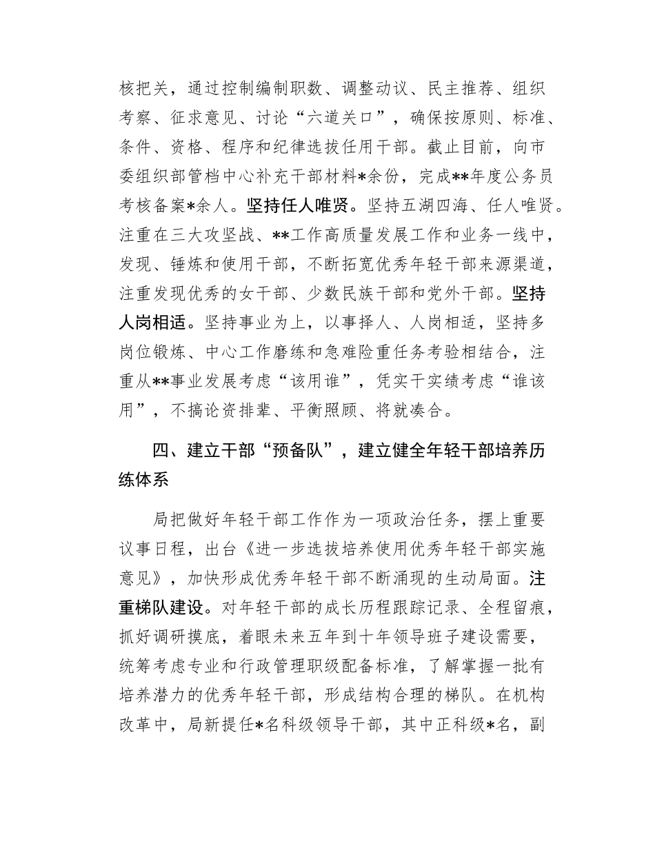 2024年干部选拔任用工作情况报告.docx_第3页