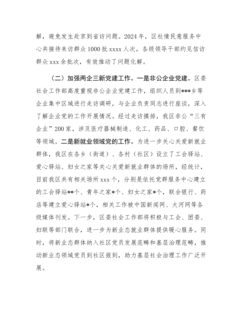 区委社会工作部2024年工作总结暨2025年工作谋划.docx_第3页
