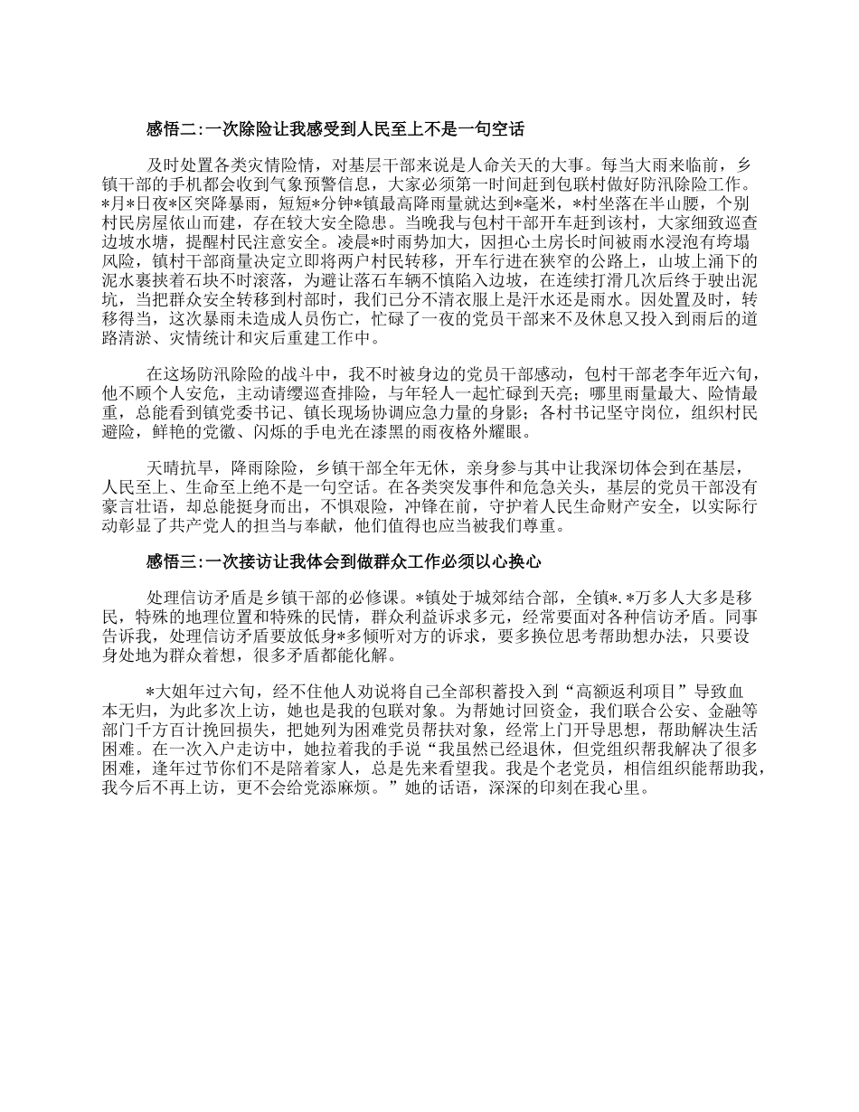镇党委副书记挂职干部挂职锻炼心得体会.docx_第2页