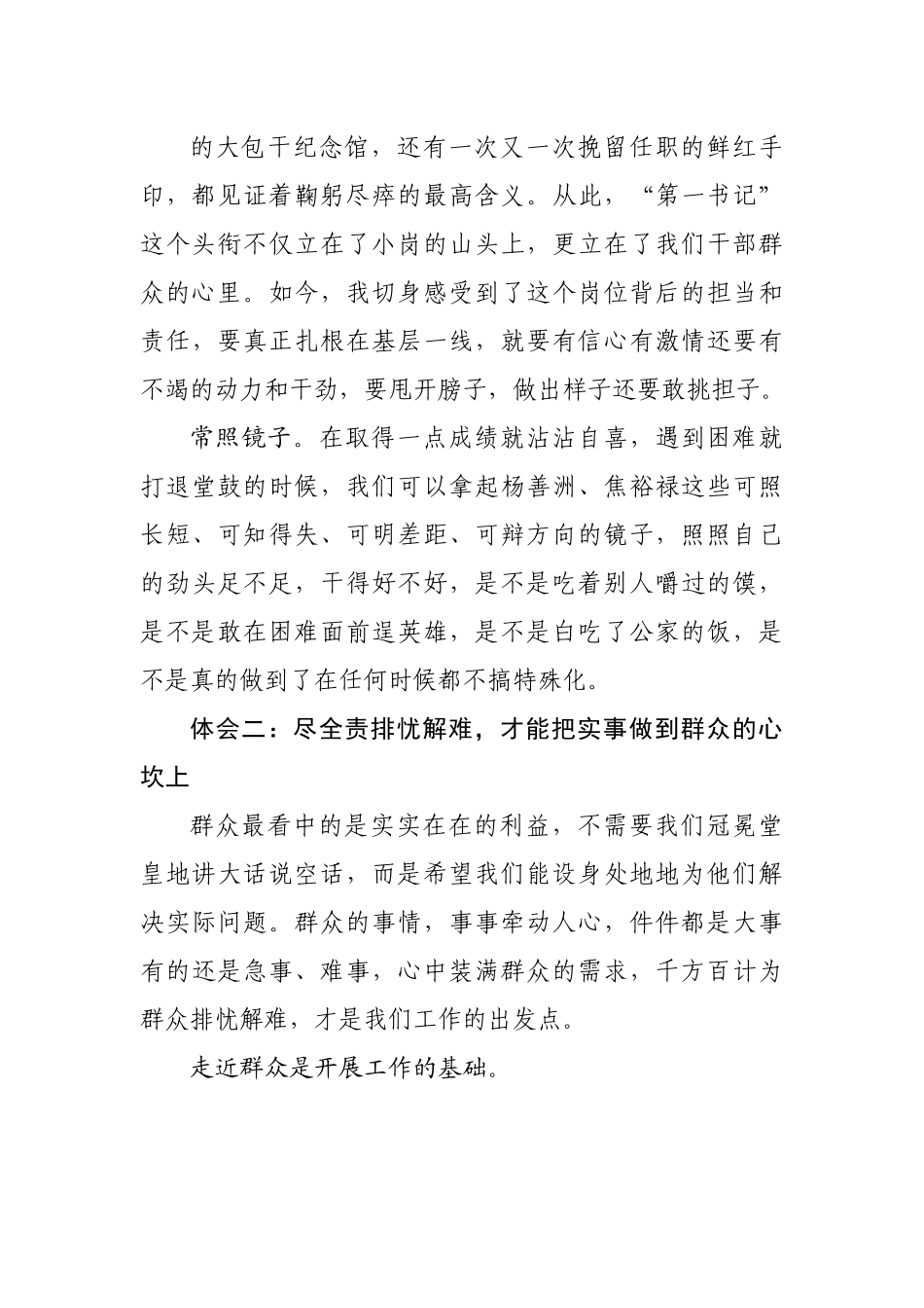 挂职驻村第一书记工作体会感悟.docx_第3页