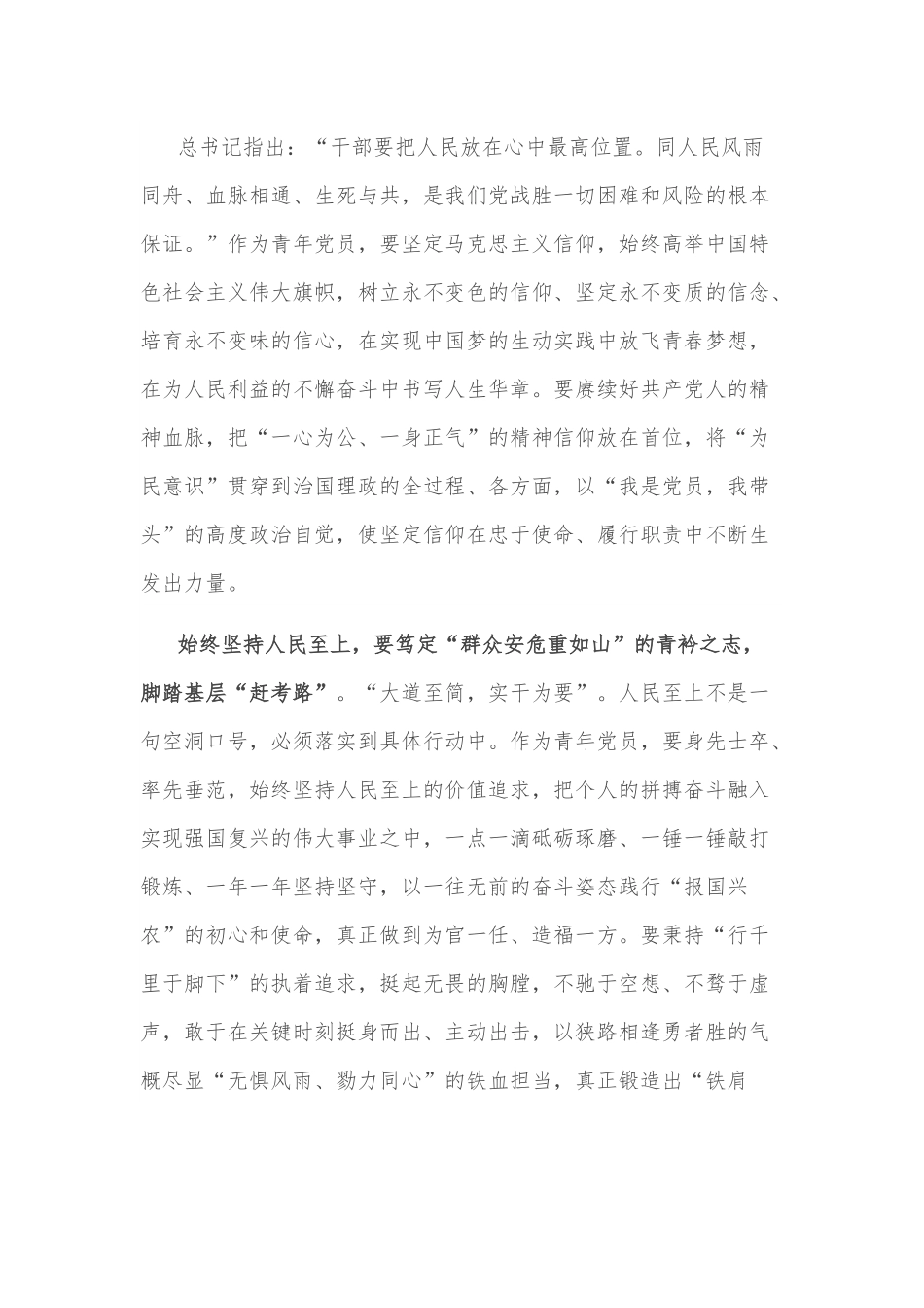 心得体会：高擎信仰火炬 永葆奉献姿态.docx_第2页