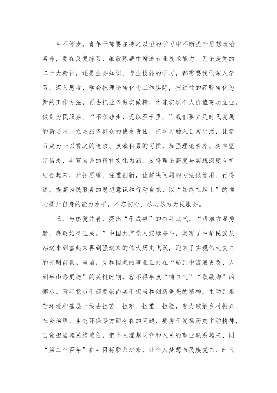 青年理论小组：奋力书写新征程上的崭新答卷.docx_第3页