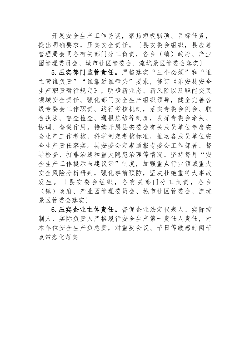 乐安县2023年安全生产工作要点.docx_第3页