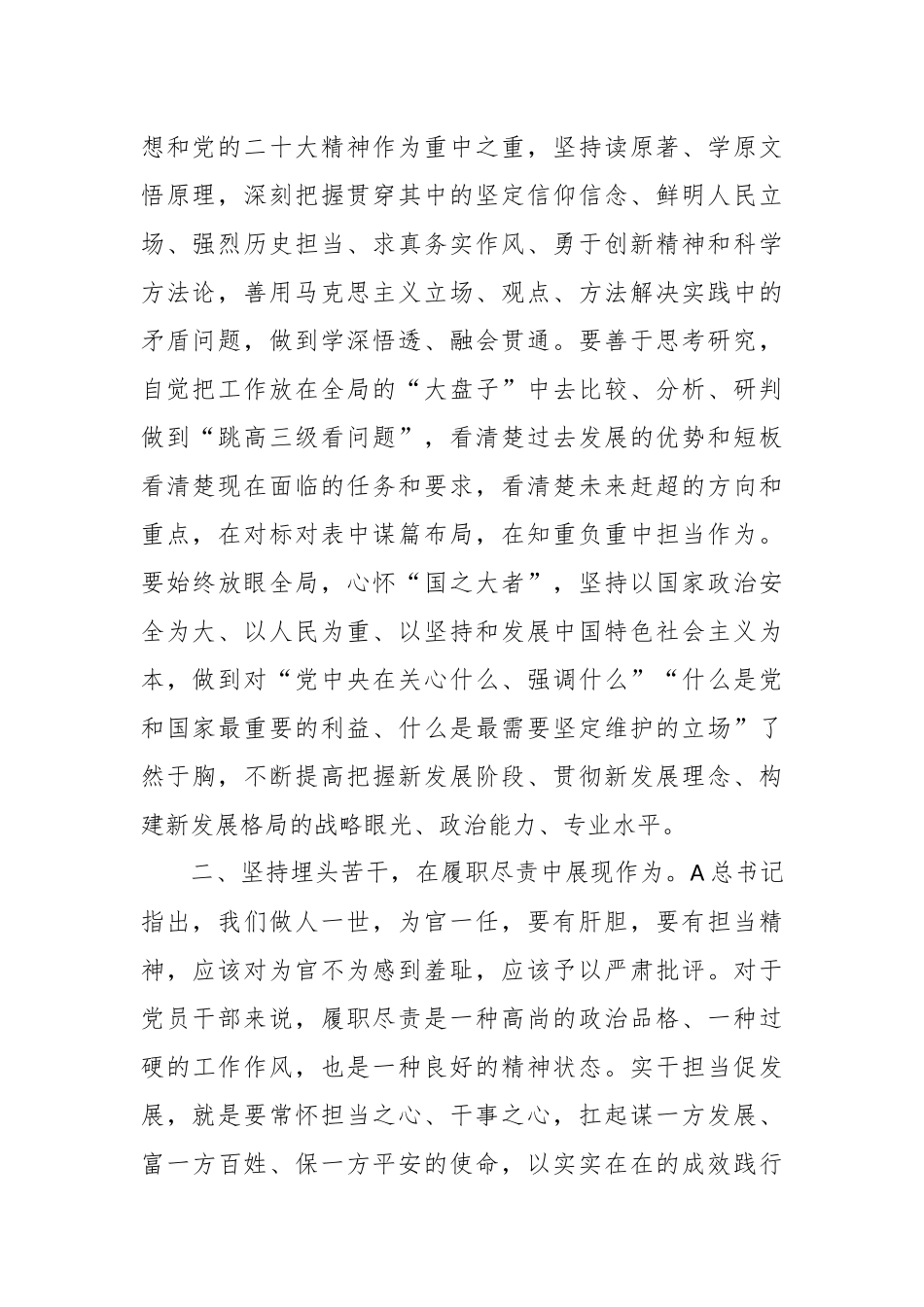 党组理论中心组“实干担当促进发展”专题研讨交流发言.docx_第3页