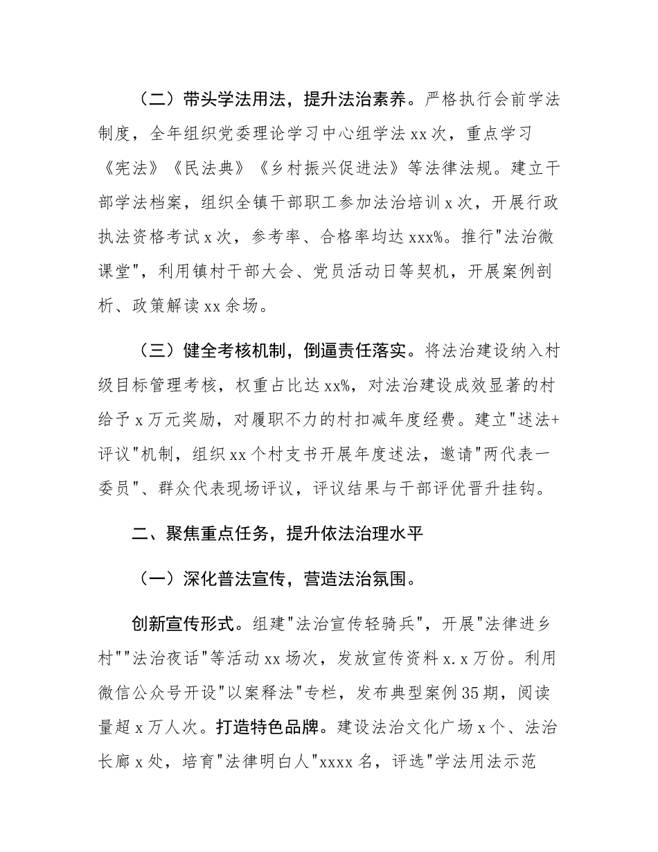 在全县党政主要负责人现场专题述法会议上的交流发言.docx_第2页