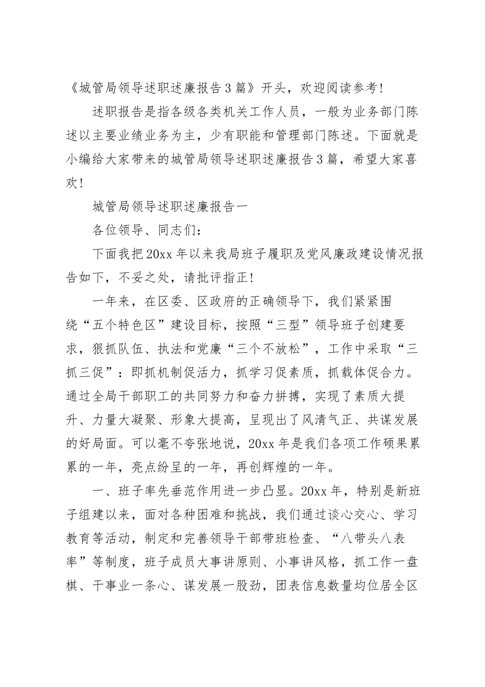 城管局领导述职述廉报告3篇.docx_第2页
