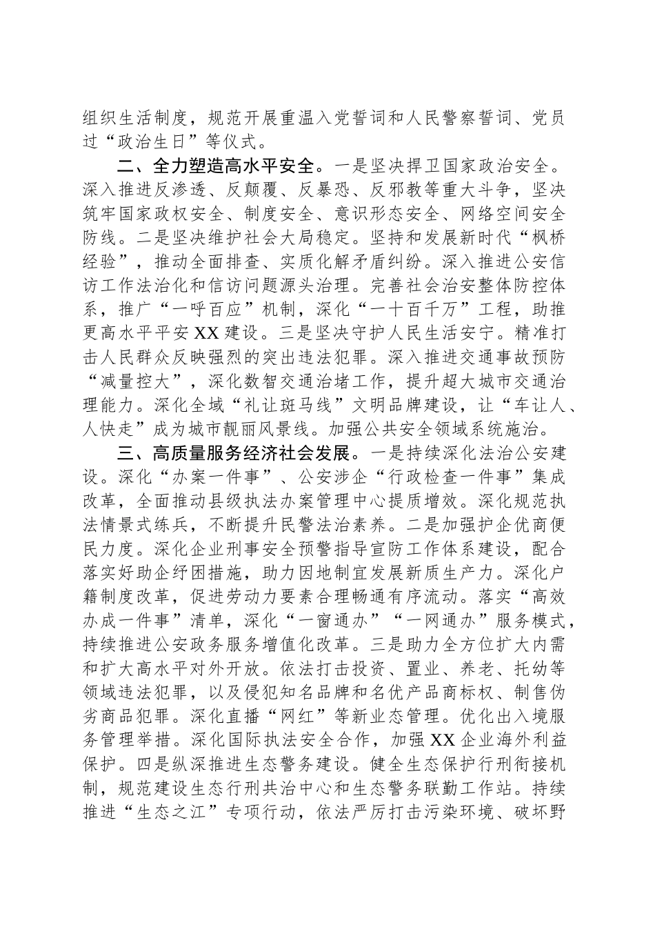 2025年XX公安工作要点.docx_第2页