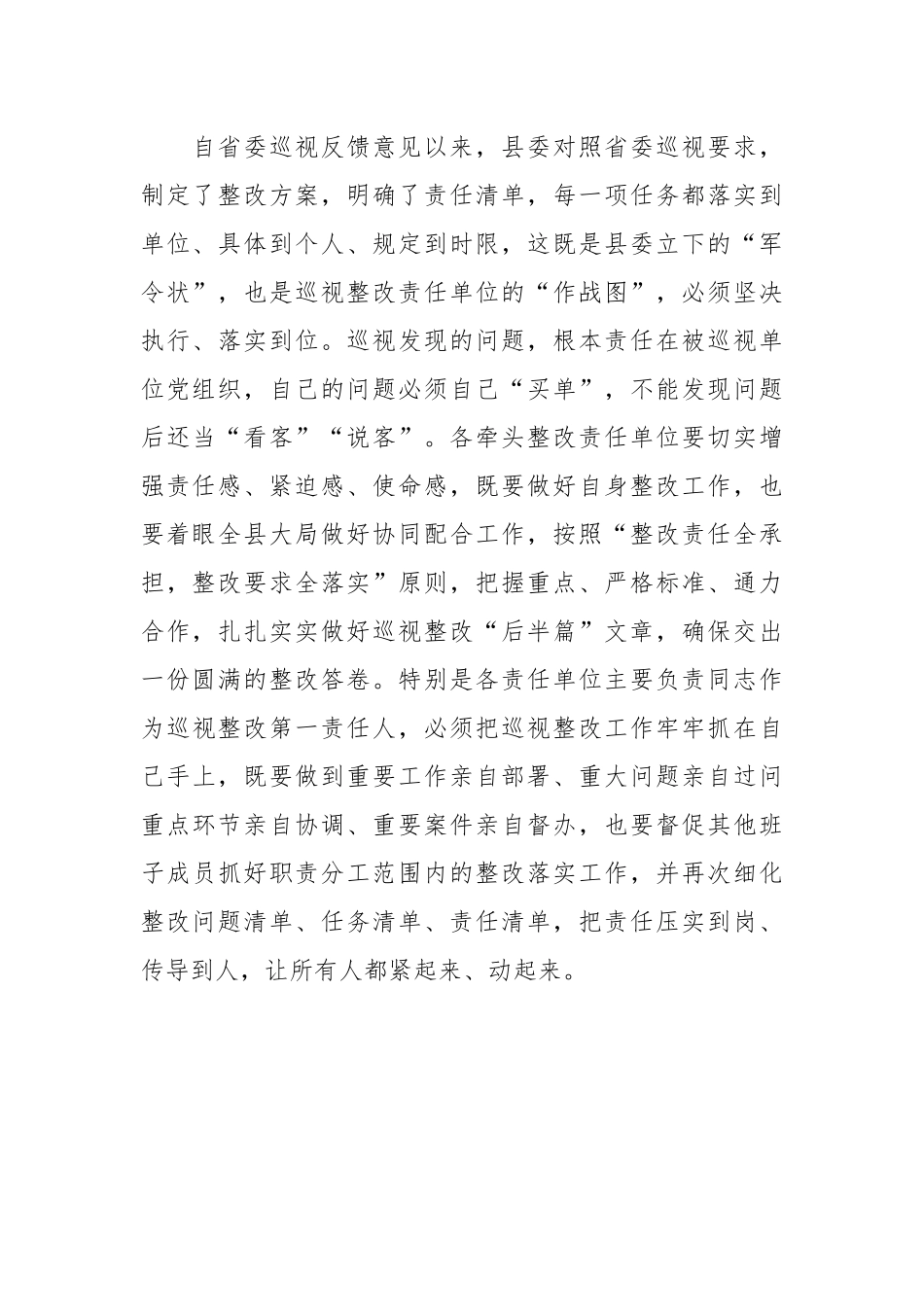 相关领导巡视整改工作专题会上的讲话.docx_第2页