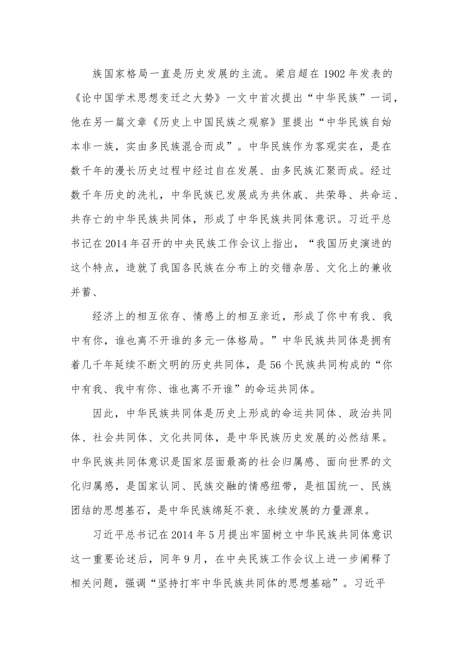 党课：铸牢中华民族共同体意识.docx_第3页