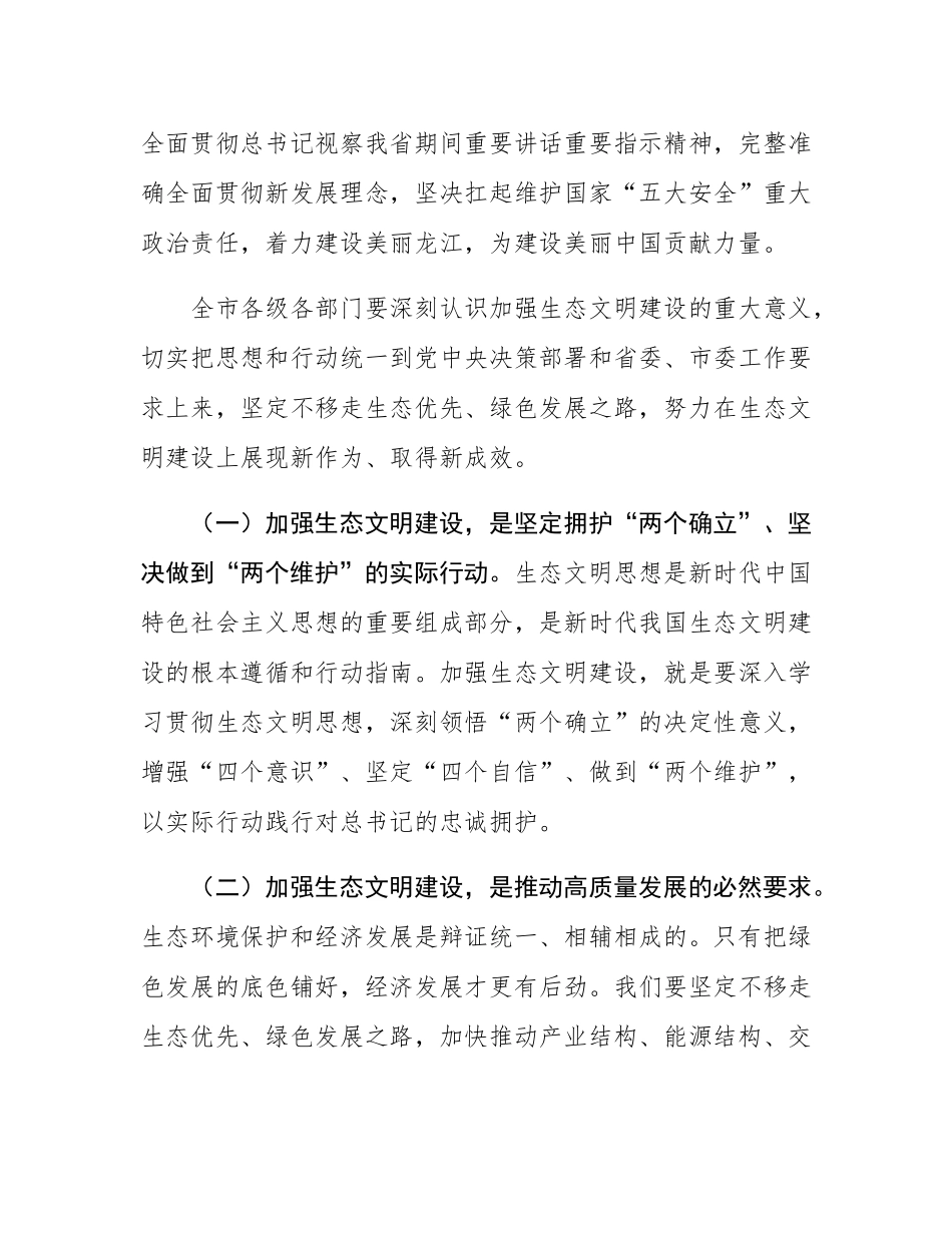 在市生态环境保护大会上的讲话.docx_第3页
