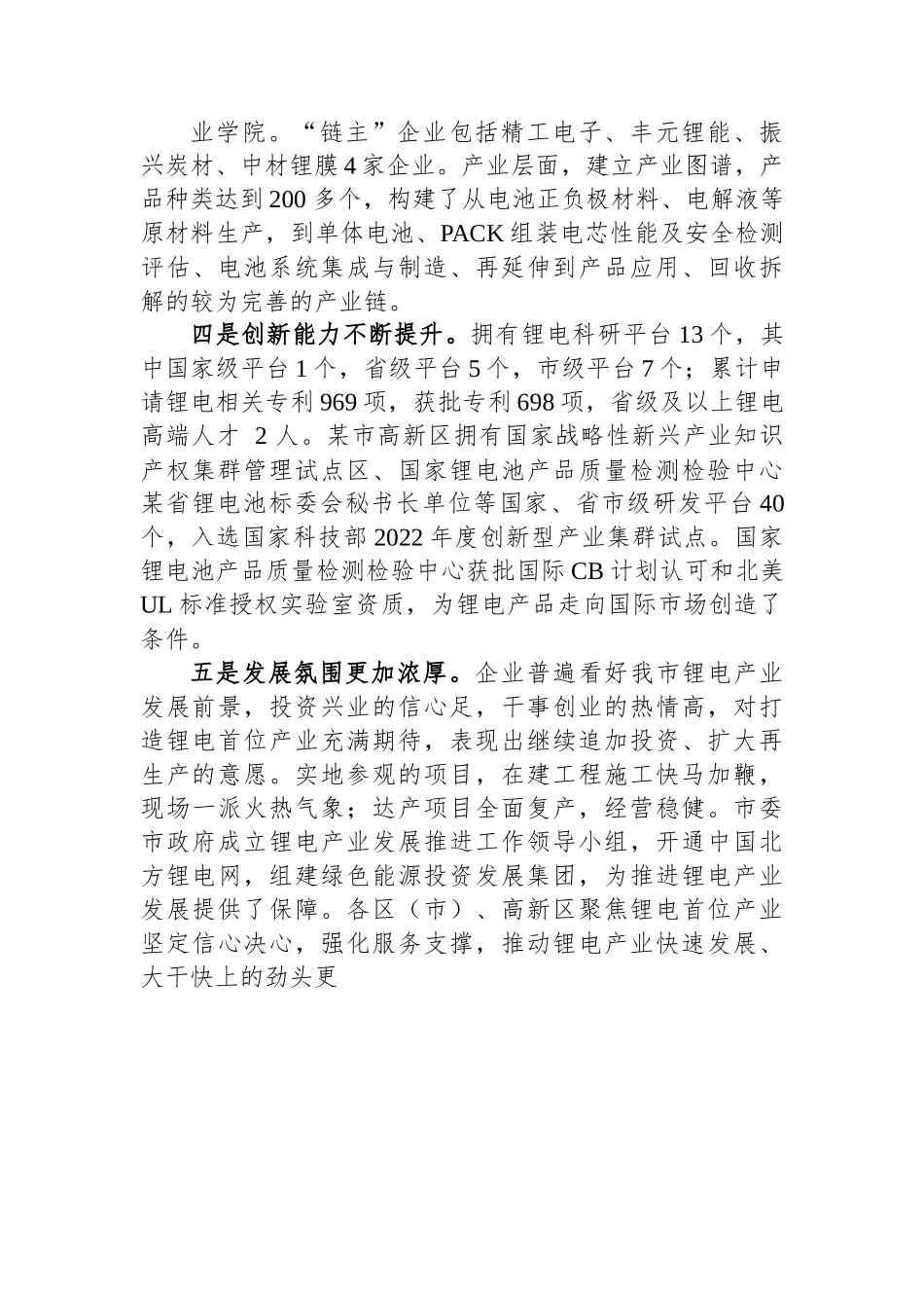 调研报告：关于我市锂电产业发展的调查与思考.docx_第3页