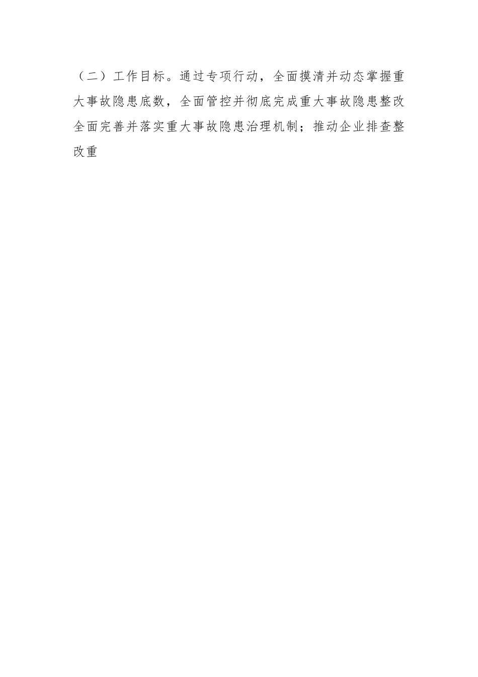 2023XX市重大事故隐患专项排查整治行动实施方案.docx_第2页