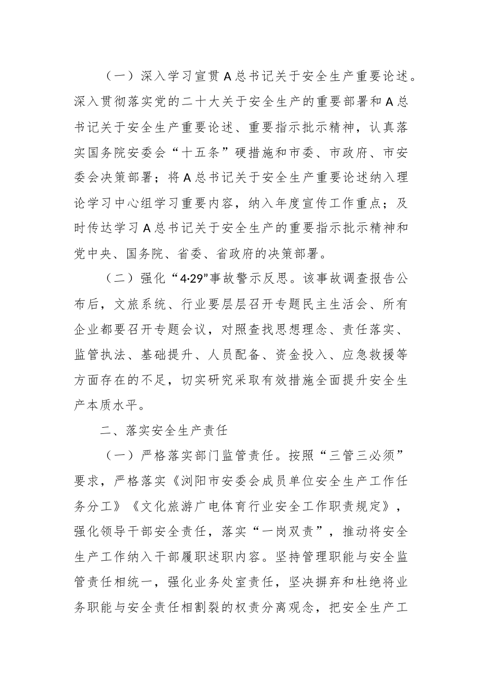 2023年文化旅游广电体育系统行业安全生产工作要点.docx_第2页