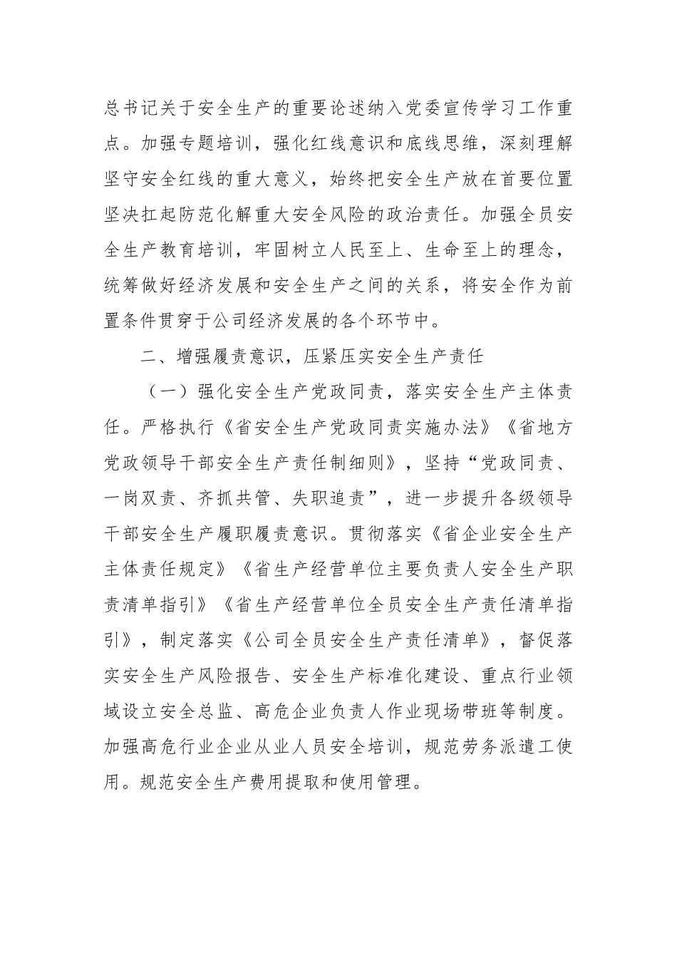 企业2023年安全生产工作计划.docx_第2页