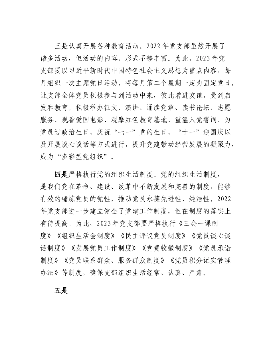 20230315：公司党支部2023年工作计划.docx_第2页