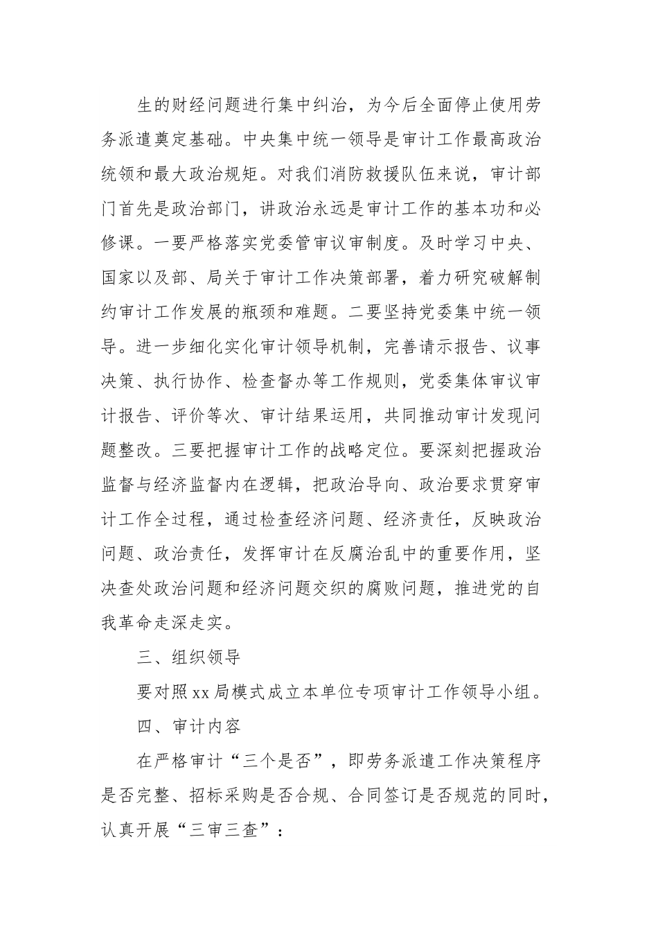 劳务派遣专项审计工作方案.docx_第3页