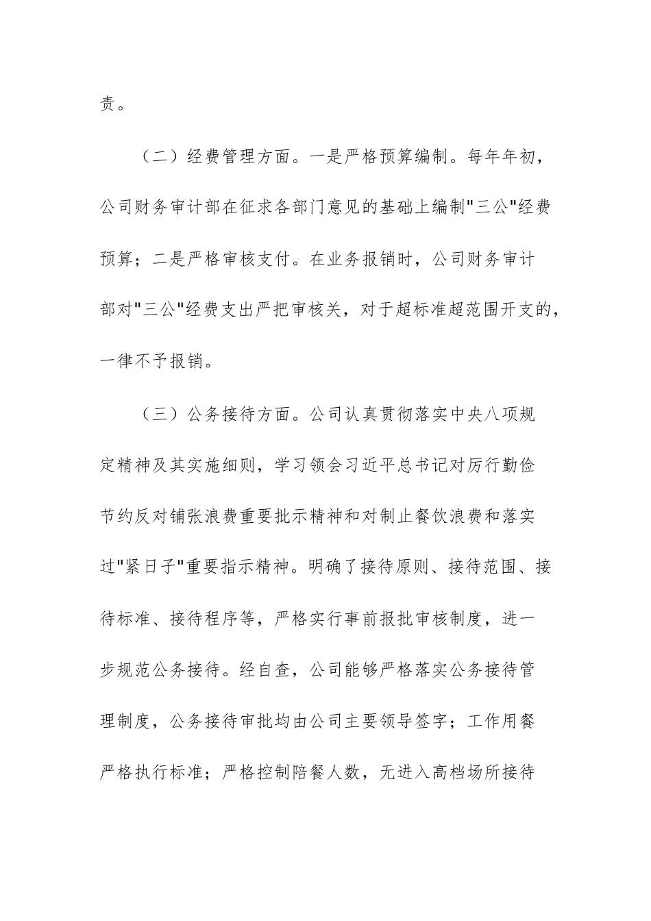 国企2025年落实中八规及其实施细则精神自查自纠报告供参考.docx_第3页