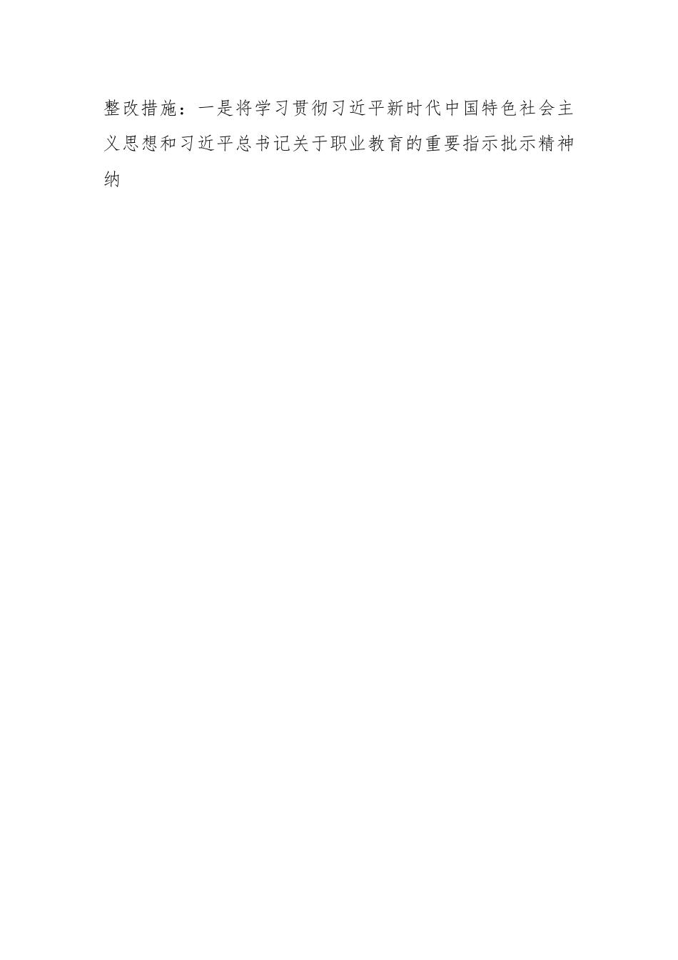 某市关于职业中等专业学校巡察反馈问题整改方案.docx_第2页