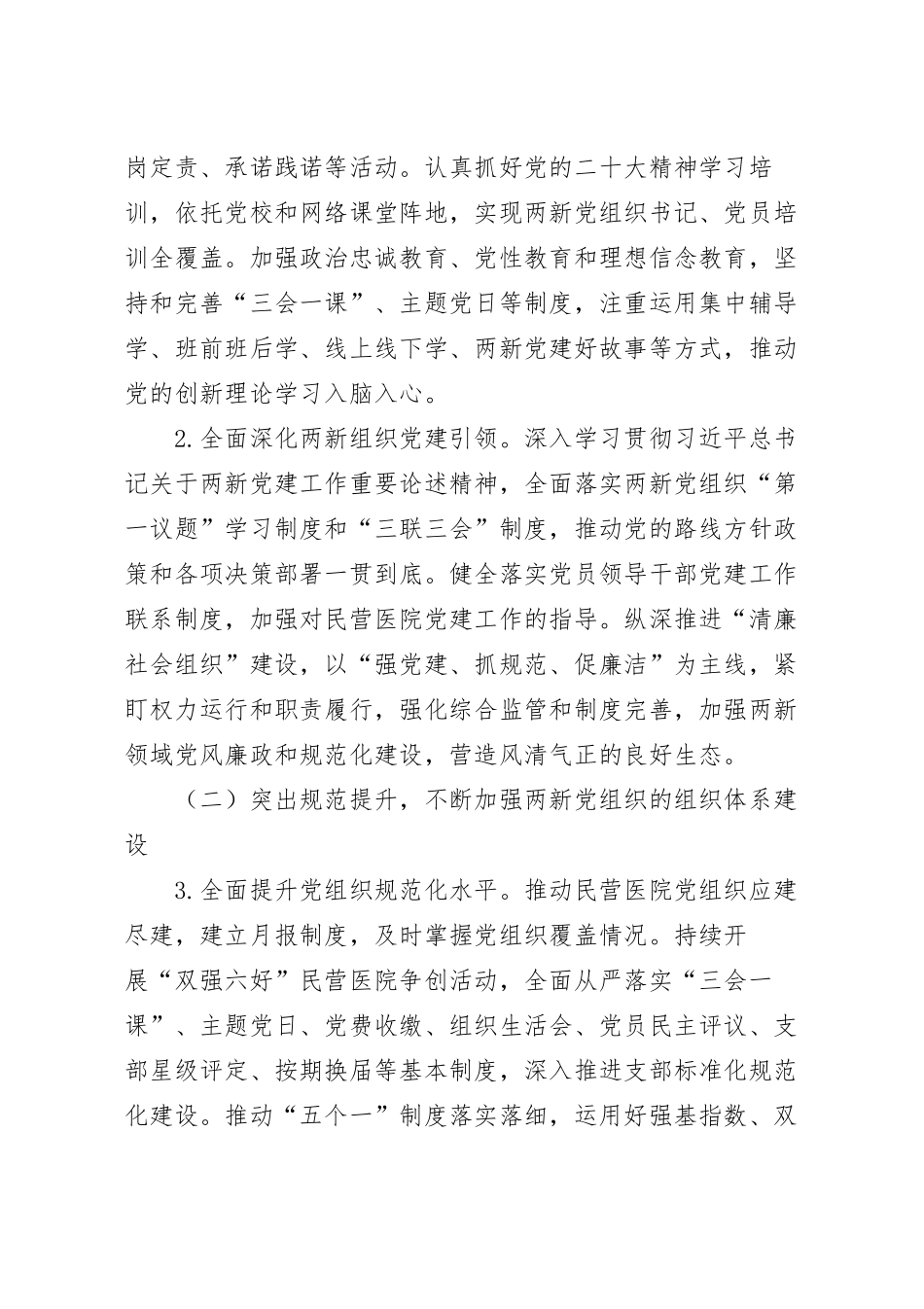 2023年两新组织党建工作方案模板.docx_第3页
