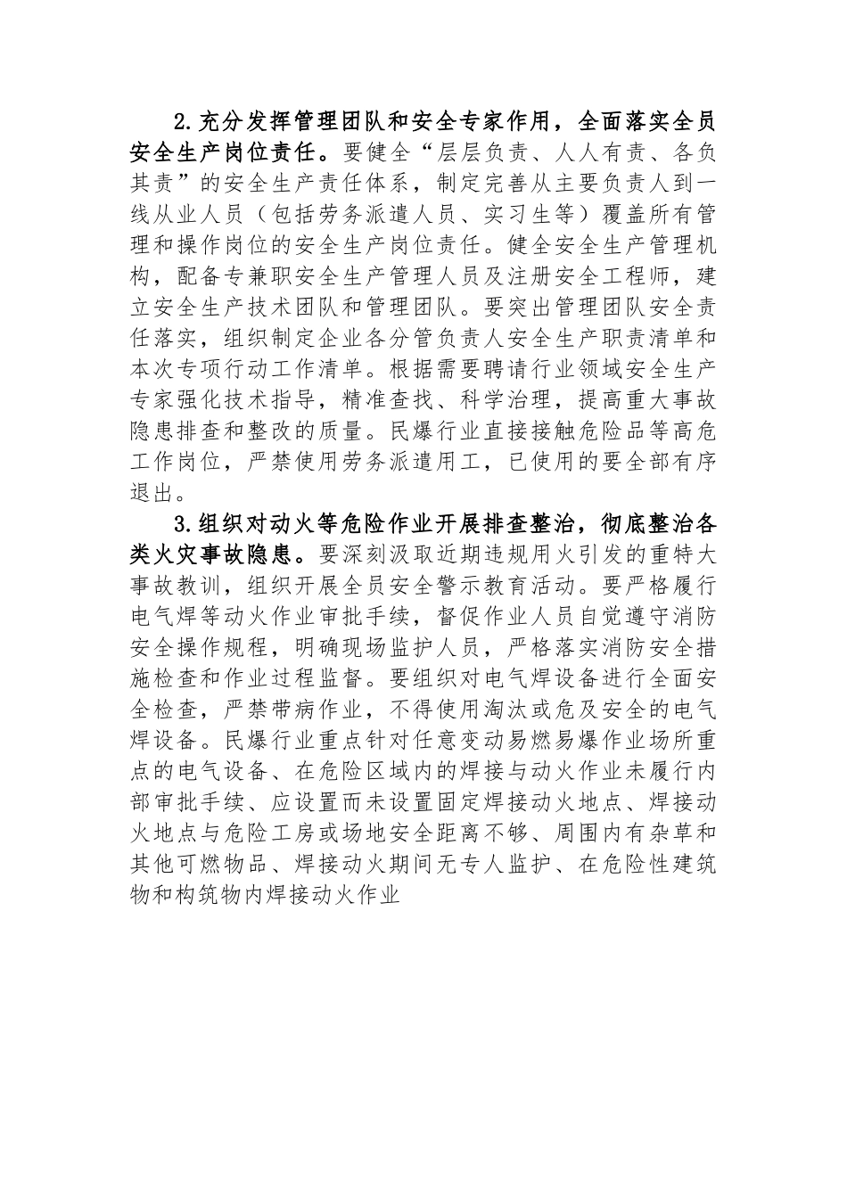 关于开展重大事故隐患专项排查整治2023行动的工作方案.docx_第3页