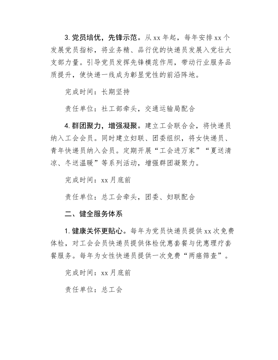 xx县新就业群体（快递行业）服务品牌建设方案.docx_第2页
