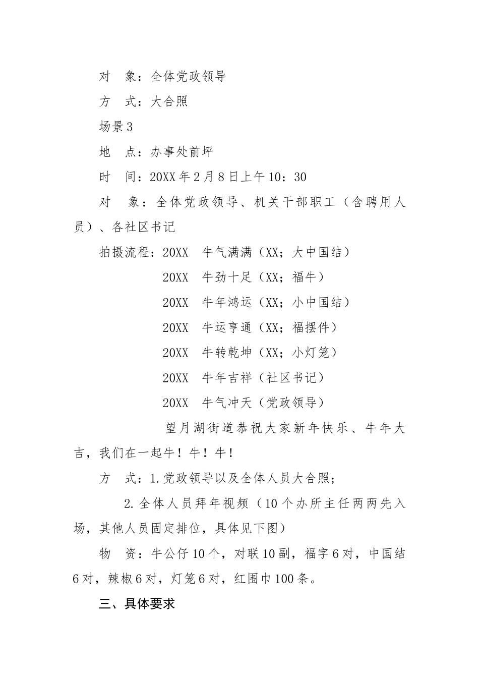 街道拜年视频拍摄方案.docx_第3页