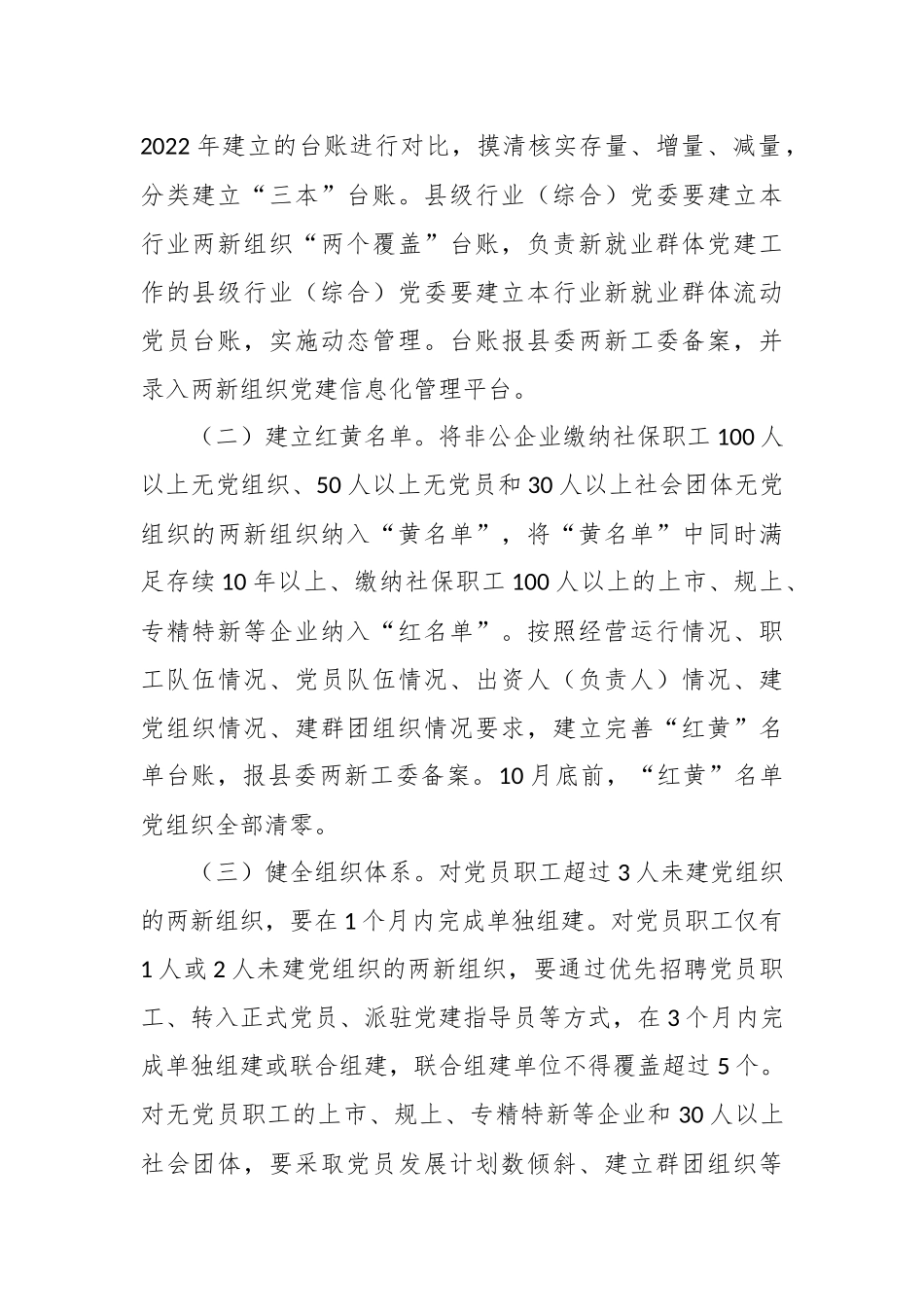 关于2023 年全县两新组织“两个覆盖”提质增效工作方案.docx_第3页