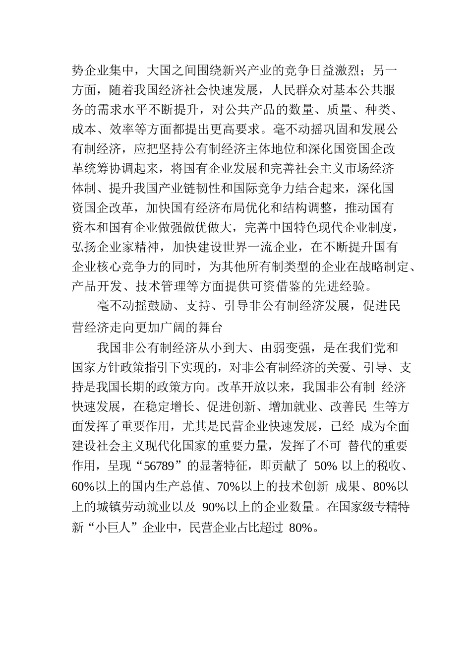 坚持“两个毫不动摇” 促进多种所有制经济共同发展.docx_第2页