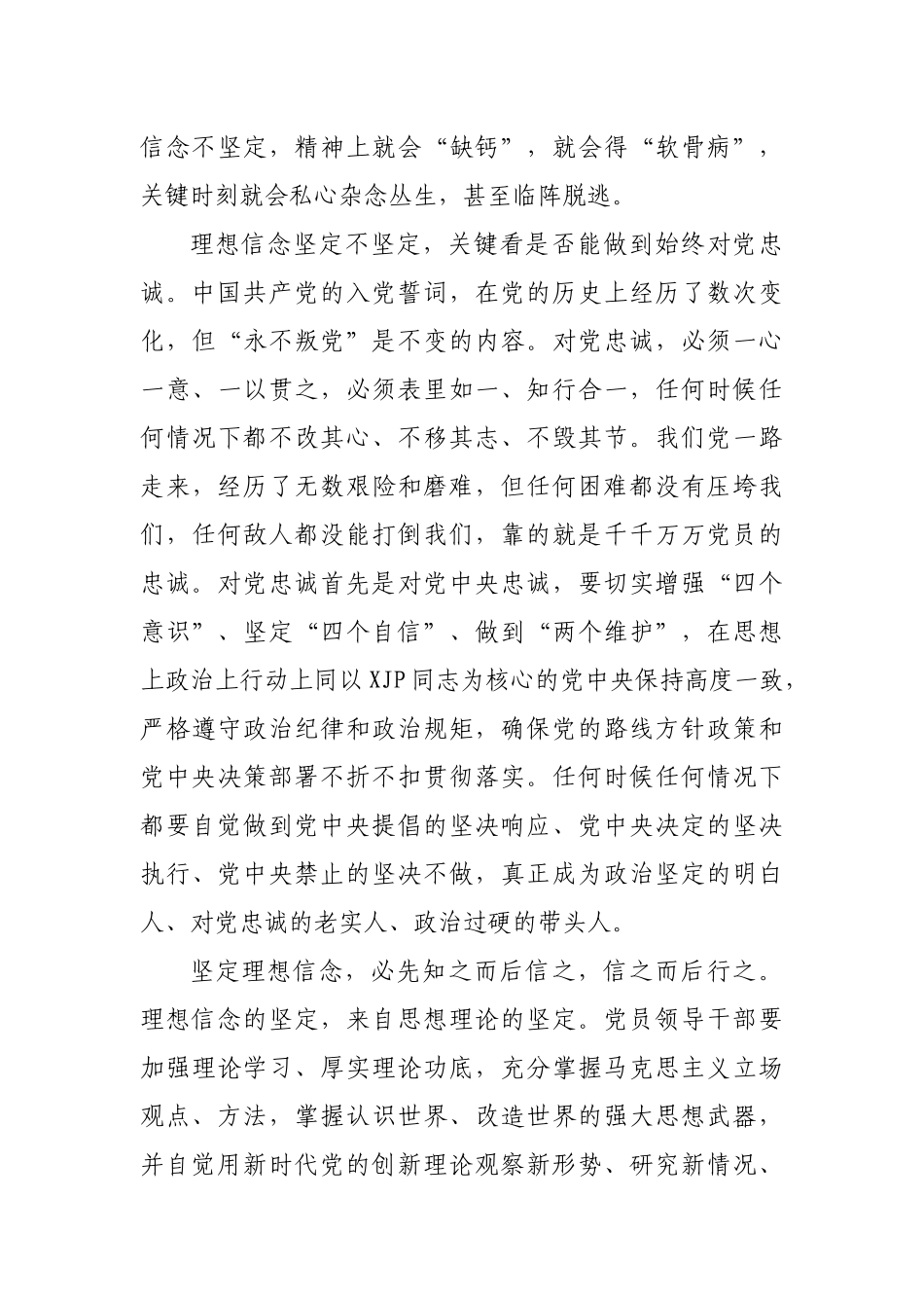 党课讲稿：做新时代忠诚清廉担当的好干部范文.docx_第3页