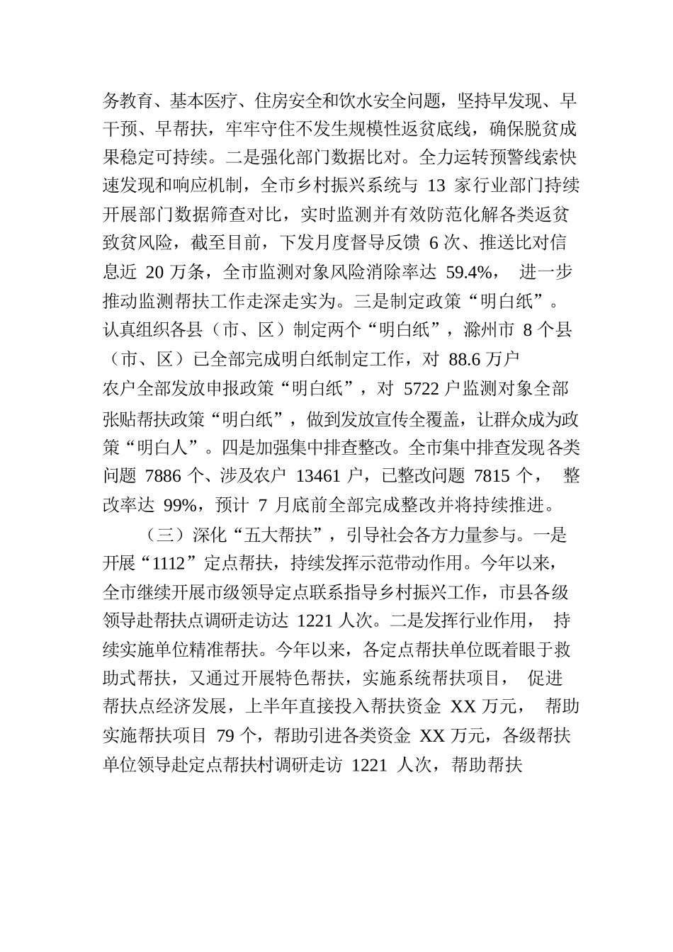 市乡村振兴局2023年上半年重点工作落实情况（20230703).docx_第2页