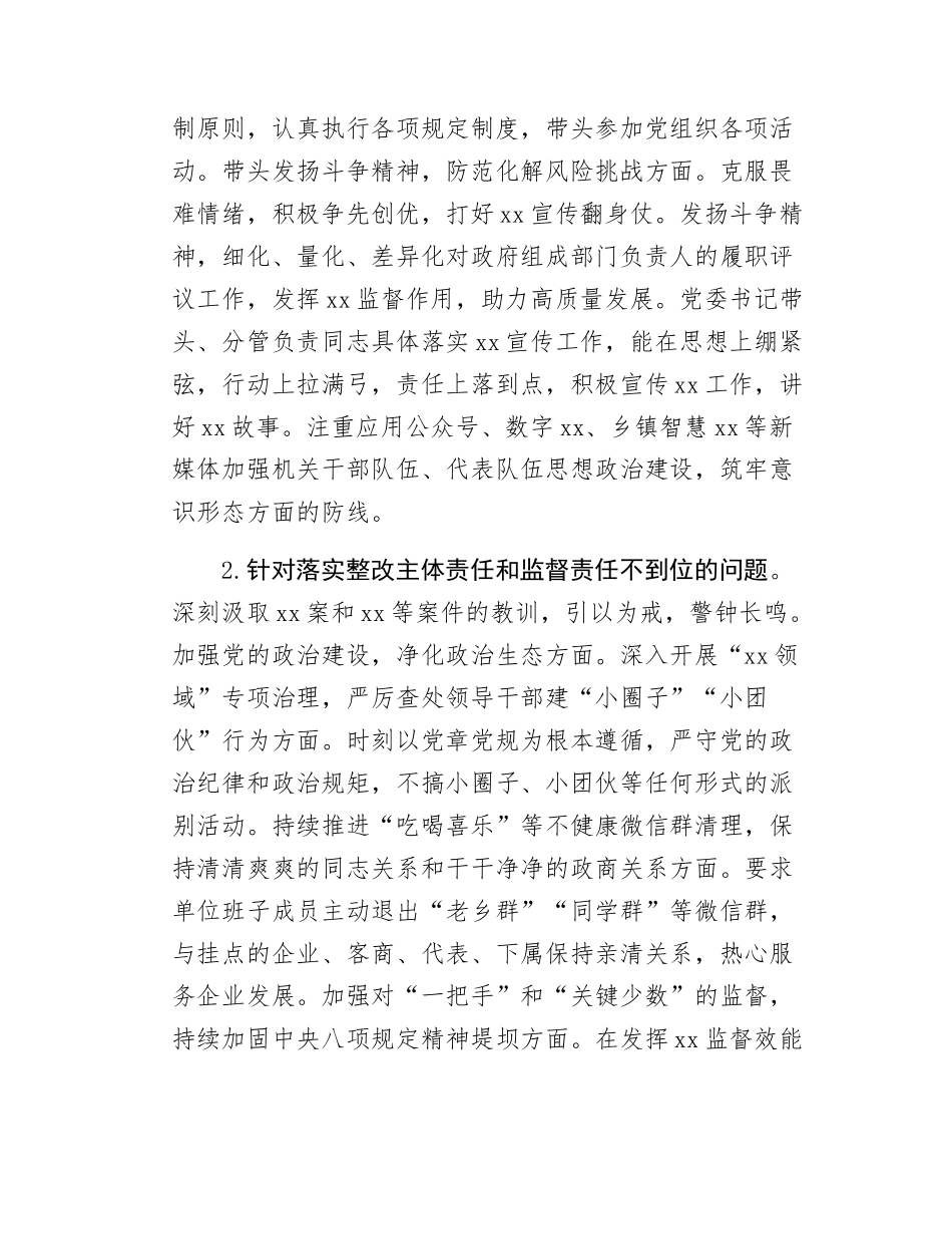 学习教育被督导单位发现问题清单和整改情况报告.docx_第2页