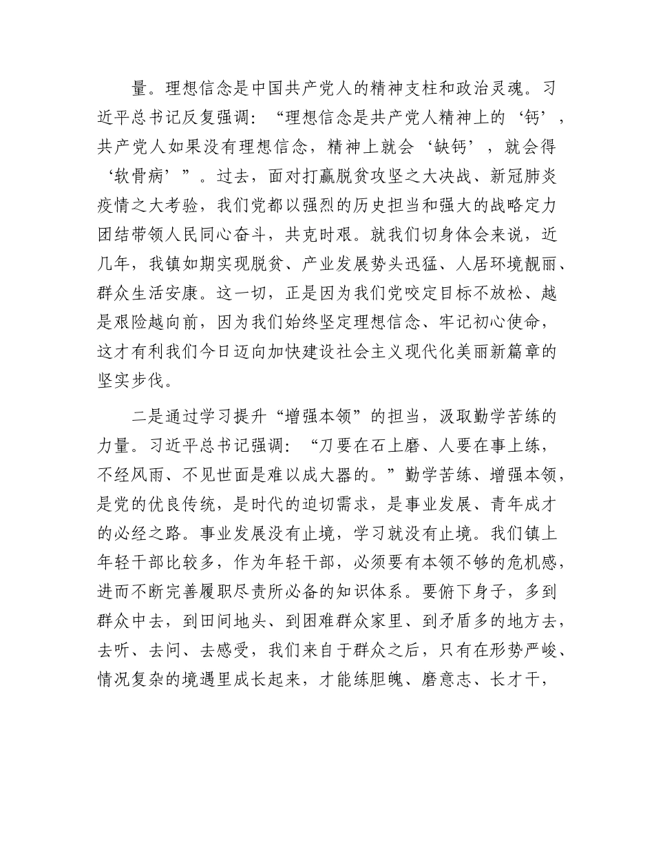 乡镇主题教育党课讲稿3900字.docx_第2页