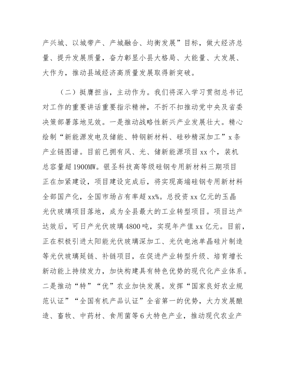某县关于推动县域经济高质量发展工作情况的报告.docx_第2页