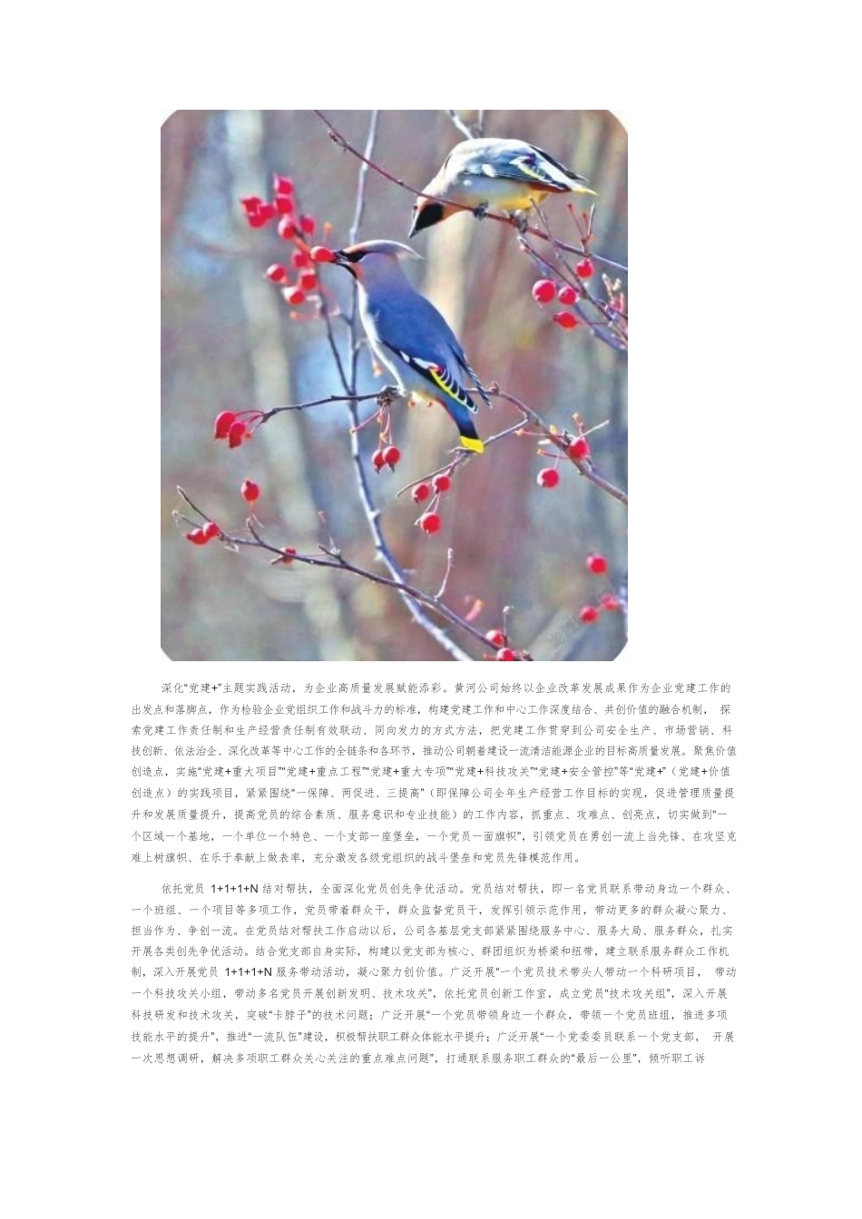 筑坚强堡垒 树先锋形象 促企业发展.docx_第2页