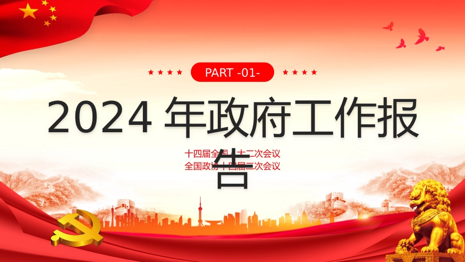 2024年政府工作报告宣讲2PPT.pptx_第3页
