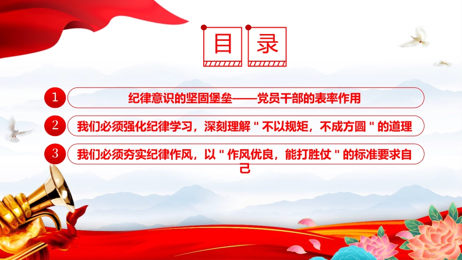2024年集中性纪律教育研讨交流发言材料PPT党纪学习教育微党课.pptx_第3页